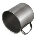 Stainless Steel Lid 4 inch Dia Capacity Water Cup Drink Mug D3S9