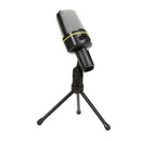 Professional 3.5mm Podcast Studio Microphone Mic for Skype Desktop PC  K1B