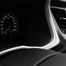 for Hyundai Tucson 2016 2017 2018 Chrome Inner Instrument Gauge Panel Cover