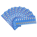 10Pcs Rectanglea Cold Light Teeth Whitening Color Palette Paper Shade Guide C BX