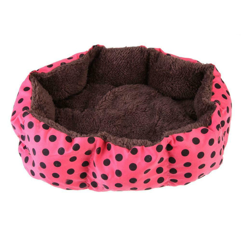 Soft Flannel Pet Dog Puppy Cat Warm Bed House Plush Cozy Nest Mat Pad