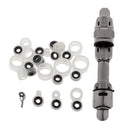 14x Silicone and Ceramic Fishing Rod Guides Repair Kit with Ordinary Seat