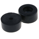 5 Pcs 38x19mm Round Rubber Feet Non-Slip Rubber Furniture Floor Pads Chair Leg