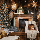 Digital Studio Backdrop Photography Background Cloth (Christmas Theme 2)