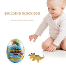 Kids Dinosaur Twisted Egg Educational Learning Toys Assembled Building Blocks