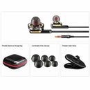 Wired Headphone Headsets Earbuds Noise Isolating In-The-Ear-Headphones For