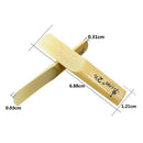 10 Pieces Clarinet Reeds Strength 2.5 DIY Parts for Beginners Professionals