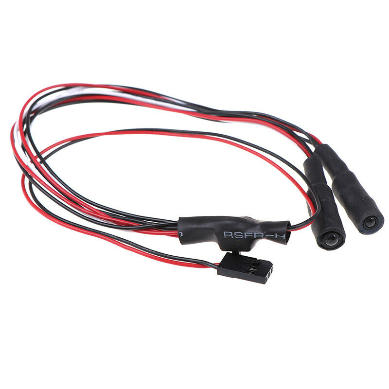 2LED RC 4.2v-6v Light Headlight headlamps Devil eyes For 1/10 RC Crawler SC NtTE