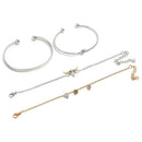 Ethnic Style Unique Animal Corner Heart Chain Bracelet Knot Bracelet Female