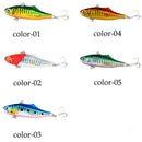 Whole 5 Color Sinking Vib Fishing Lok Ken Minnow Artificial Bait Vibration
