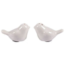 1 Set of Love Birds Ceramic Salt and Pepper Shakers Personalised Wedding Fa