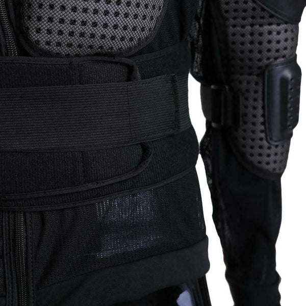 Motorcycle MX Full Body Armor Jacket Spine Chest Shoulder Protection Riding