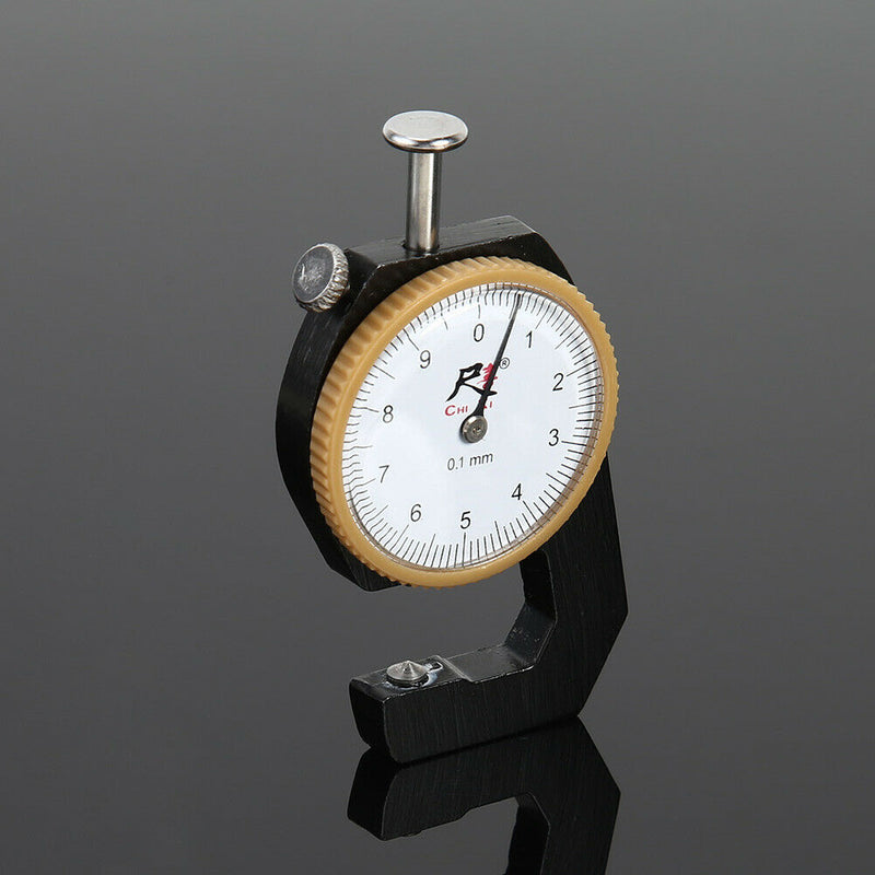 0-10mm 0.1mm Dial Steel Thickness Gauge Meter Tester Caliper (Tip Head) A