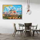 5D Diamond Painting DIY Full Drill Landscape Picture Cross Stitch (K913) A