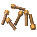 18x Hex Socket Screws M5x18 Carbon-Steel Bolts For Handlebar