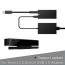 For XBOX One S X Game Adapter Dual USB 3.0 Kinect 2.0 Power PC Development Kit b