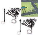 40Pcs 1:150 Scale LEDs Garden Lights Mini for Parking Garden Diorama Accs