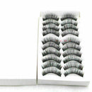 10Pairs Makeup Handmade Natural Thick False Eyelashes Lashes Long nice Eye S3W8