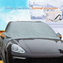 Car Windshield Snow Cover PEVA Cotton Winter Ice Frost Guard Sunshade Protector