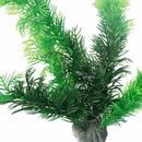 Aquarium Artificial Grass Plant Fish Tank Ornament Decoration Plastic Green Kit