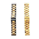 Universal Wristwatch Band 22mm Classic Sandalwood Bracelet Strap Clasp Brown