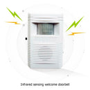 Home Welcome Doorbell PIR Sensor Intelligent Wireless Door Bell Chime Alarm