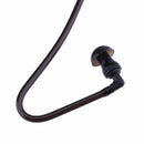 Single Listening 3.5mm Earphone Coiled Cables Mono Function Earpiece In Ear
