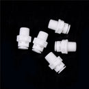 5X 1044 1/4'' Plastic Push Fit Tube 1/4'' Thread Male Connect RO Water FilterR^i