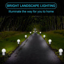 4 Pack Solar Garden Lights Waterproof Bright Solar Pathway Light Outdoor So