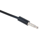 3.5mm Male AUX Audio Plug Jack To USB 2.0 Female Converter Cable Cord Car MSEAU