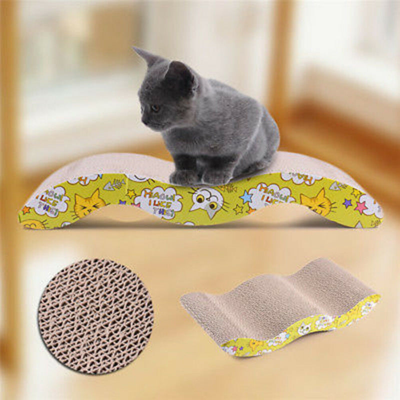 Scratcher with Catnip Cat Lounge Handmade Cats Kitten   Post-3C