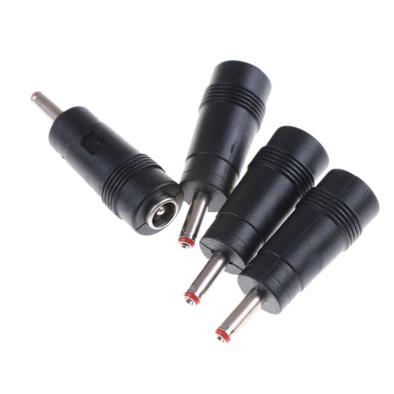 4PCS DC Power 3.5x1.35mm Male to 5.5x2.1mm Female Adapter Connectors Gw