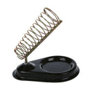 Soldering Solder Iron Metal Stand Holder Black Base