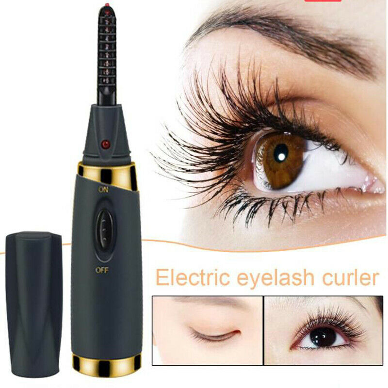 USB Rechargeable Electric Heated Eyelash Curler Ironing Curler Makeup Curlin Hn