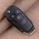 4 Button Flip Remote Shell Key Fob Case fit for Fusion Edge Explorer 13-2015 Hf