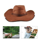 Professional Beekeeping Hat Beekeeper Cowboy Hat Anti Mosquito Bee Veil Net