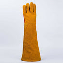 60Cm Lengthening Working Gloves Wear Resistant Electric Welding Soldering L