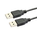 Practical USB 2.0 Male To Male Double Male Data Transfer Charger Cable Cord HOT