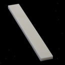 Beige Buffalo Bone Guitar Saddle Unfinished Uncut Blank For Luthier DIY 80mm