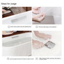 10 Pack Ultra Large Disposable Plastic Film Bathtub Bag, Bathtub Lining Bags for