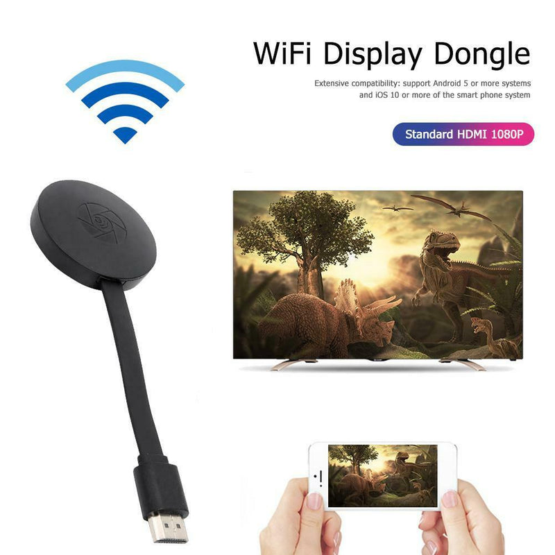 WiFi Display Dongle Wireless HDMI Adapter 1080P USB Mirroring Screen Receiver