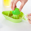 Plastic Kitchen Fruit Tool Manual Juicer Lemon Squeezer Lime Citrus Juicer 3C