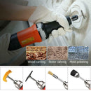 Copper Brush Cloth Wheel Engraving Electric Drill Grinding Accessories Set