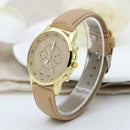 Fashion Women Casual Watch Cat Dial Leather Analog Quartz Wrist Watches EIT KID