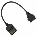 10Pin To 16Pin OBD2 Car Extension Diagnostic tool connector Cable for Opel