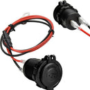 2 Pcs Cigarette Lighter, Waterproof Marine Grade 12V / 24V DC Lighter Socke