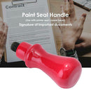 Retro Wax Sealing Stamp Wood Handle Customs Post Stamping Art Decor (Red) A