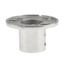 Stainless Steel Boat Hand Rail 90 Degree Round Base Fitting for 1-1/4" Tube