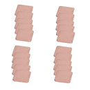 20 pcs 15mmx15mm 0.8mm Heatsink Copper Shim Thermal Pads for Laptop