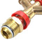 Hot New 1/2 Inch Dual Connector Zinc Alloy 360 Degree Rotate Rocker Arm Wat